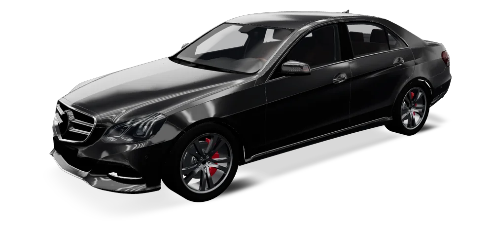 Mercedes E-Class in 3M 2080 Gloss Black