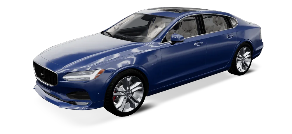 Volvo S90 in Avery SWF Gloss Dark Blue