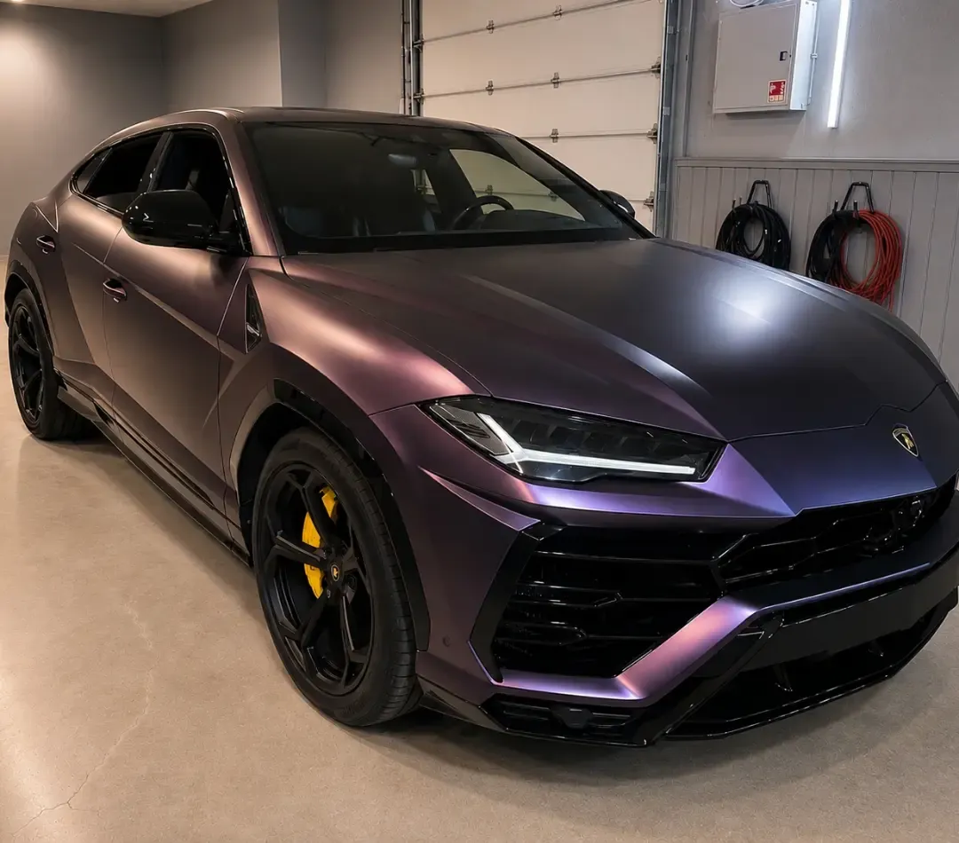 Lamborghini Urus in purple Color PPF